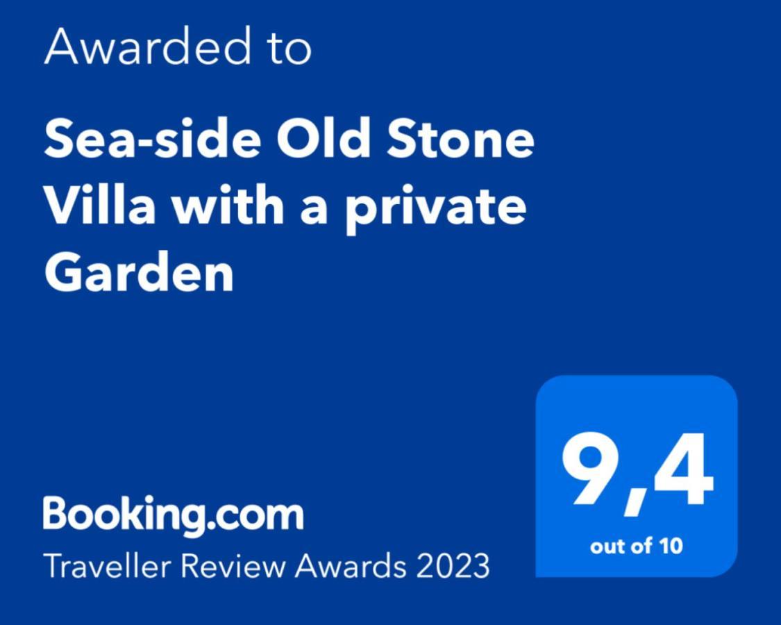 Sea-Side Old Stone Villa With A Private Garden Budva Kültér fotó